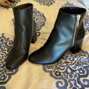 Ann Taylor Black Booties